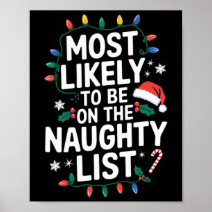 Am wahrscheinlichsten auf der unartigen Liste Lust Poster
