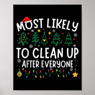Am Wahrscheinlichsten Aufräumen Nach Jedem Passend Poster