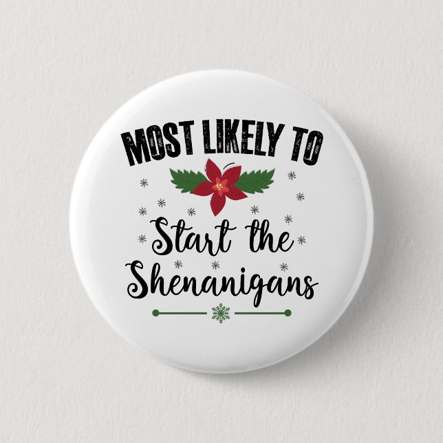 Am wahrscheinlichsten beginnt die Weihnachtszeit d Button (Vorderseite)