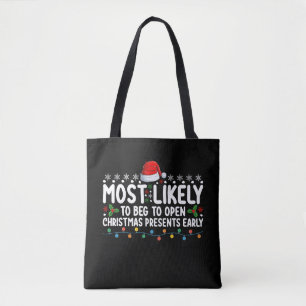 Am wahrscheinlichsten bettelt, Weihnachtsgeschenke