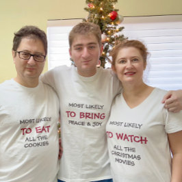 Am wahrscheinlichsten bringt Party und Freude mit  T-Shirt