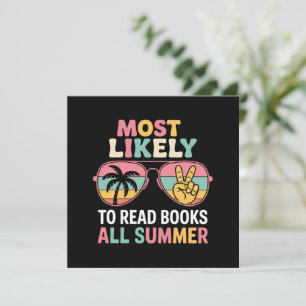 Am wahrscheinlichsten Bücher lesen alle Sommer Leh Einladung