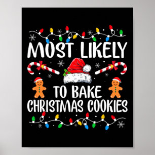 Am wahrscheinlichsten Byke Weihnachtskekse Spaß By Poster