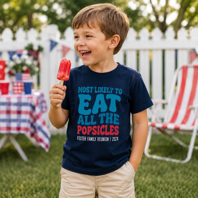 Am wahrscheinlichsten, dass alle Popsikel gewohnt  T-Shirt (Fun 4th of July Custom Shirt)