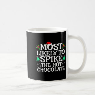 Am Wahrscheinlichsten Den Heißen Schokolade Lustig Kaffeetasse