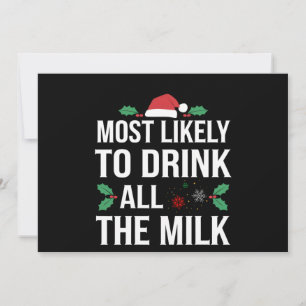 Am Wahrscheinlichsten, Die Ganze Milch Zu Trinken  Ankündigung