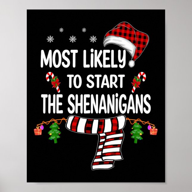 Am wahrscheinlichsten die Shenanigans Fun Family Poster (Vorne)