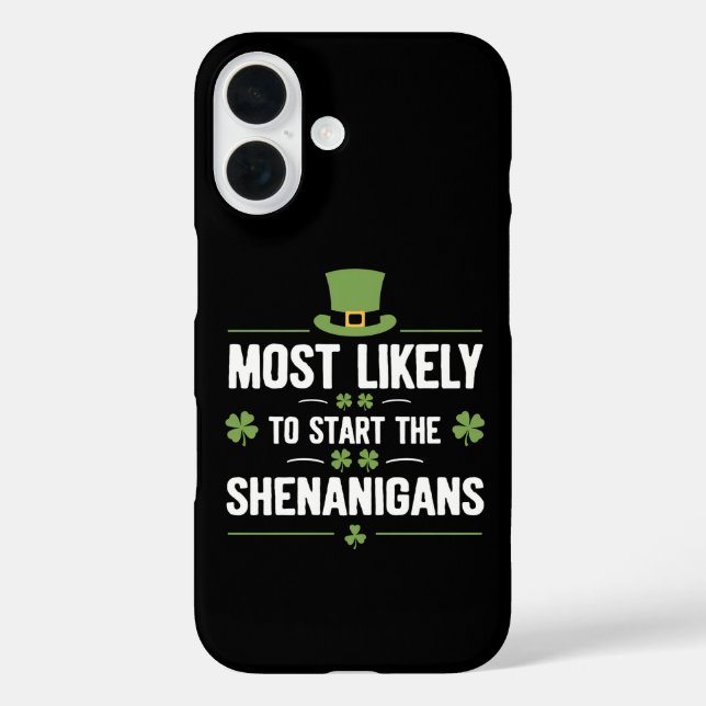 Am wahrscheinlichsten, die Shenanigans St Patrick' Case-Mate iPhone Hülle (Rückseite)