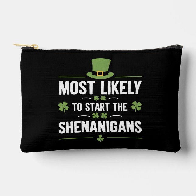 Am wahrscheinlichsten, die Shenanigans St Patrick' Zubehörtasche (Vorderseite)
