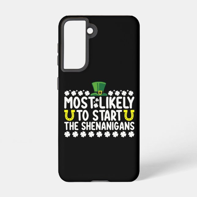 Am wahrscheinlichsten, die Shenanigans St Patricks Samsung Galaxy Hülle (Rückseite)