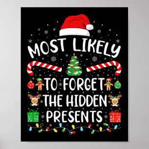 Am Wahrscheinlichsten Die Versteckten Geschenke Ve Poster