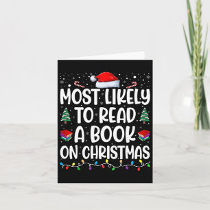 Am wahrscheinlichsten ein Buch über Weihnachten Ma Karte