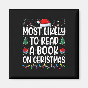 Am wahrscheinlichsten ein Buch über Weihnachten Ma Magnet