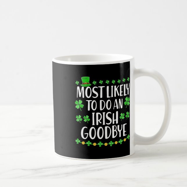 Am Wahrscheinlichsten Einen Irischen Abschied Zu M Kaffeetasse (Rechts)