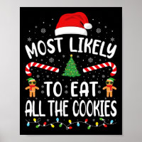 Am wahrscheinlichsten essen alle Cookies Familie J