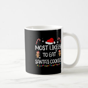 Am wahrscheinlichsten essen Santas Cookies Familie Kaffeetasse