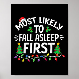 Am wahrscheinlichsten fällt Asleep erste Weihnacht Poster