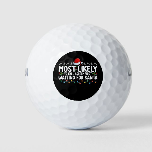 Am wahrscheinlichsten fällt der erste Wart für den Golfball (Vorderseite)