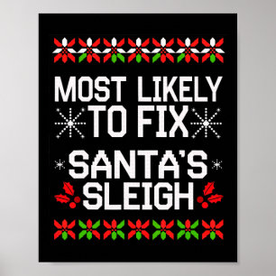 Am wahrscheinlichsten Fix Weihnachten Weihnachten Poster