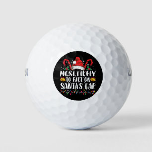 Am wahrscheinlichsten furzt auf dem Schoß von Sant Golfball