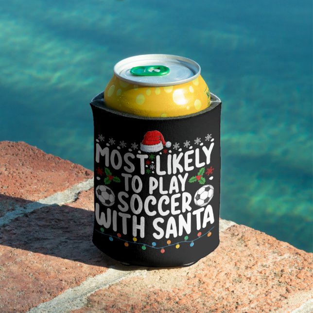 Am wahrscheinlichsten Fußball spielen mit Weihnach Dosenkühler (In Situ Pool)