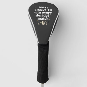 Am wahrscheinlichsten gewinnt jedes Dreidel Match Golf Headcover