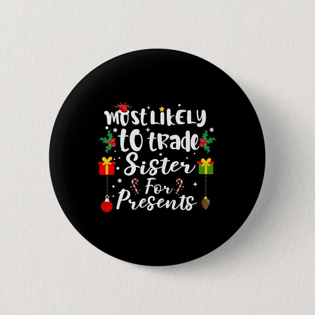Am wahrscheinlichsten Handelsminister für Geschenk Button (Vorderseite)