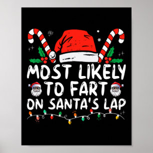 Am wahrscheinlichsten ist die Furz auf Weihnachtsm Poster