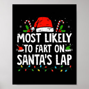 Am wahrscheinlichsten ist die Furz auf Weihnachtsm Poster