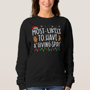 Am wahrscheinlichsten ist ein gespenstisches Famil Sweatshirt