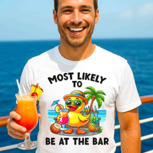 Am wahrscheinlichsten ist es am Bar Funny Cruise S T-Shirt