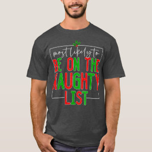 Am wahrscheinlichsten ist es, auf der schmutzigen  T-Shirt