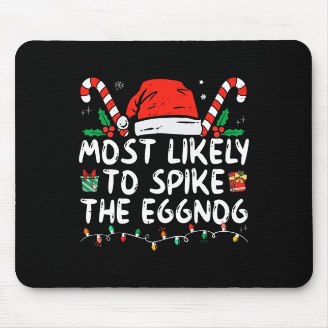 Am wahrscheinlichsten ist es, dass die Eggnog-Fami Mousepad (Vorne)