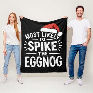 Am wahrscheinlichsten ist es, dass die Eggnog Weih Fleecedecke