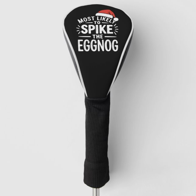 Am wahrscheinlichsten ist es, dass die Eggnog Weih Golf Headcover (Vorderseite)