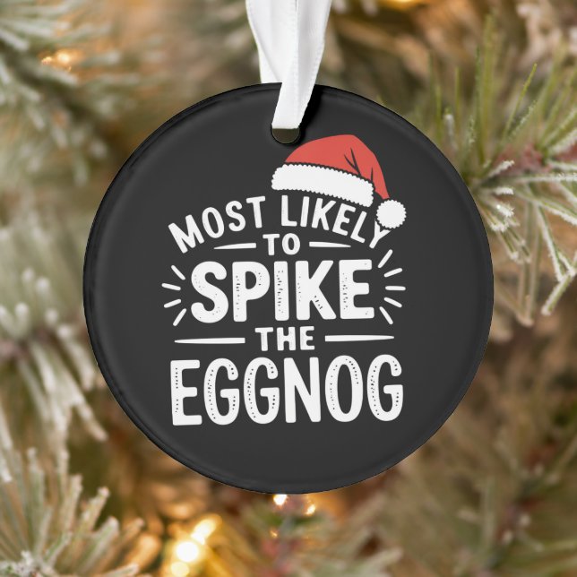 Am wahrscheinlichsten ist es, dass die Eggnog Weih Ornament (Baum)