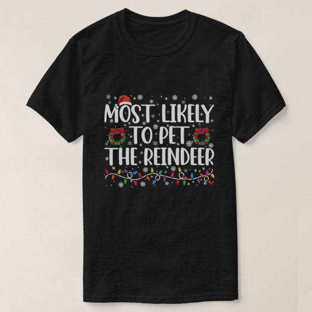 Am wahrscheinlichsten ist es, dass die Rentierfreu T-Shirt (Design vorne)