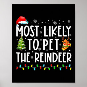 Am wahrscheinlichsten ist es, dass du Weihnachten Poster