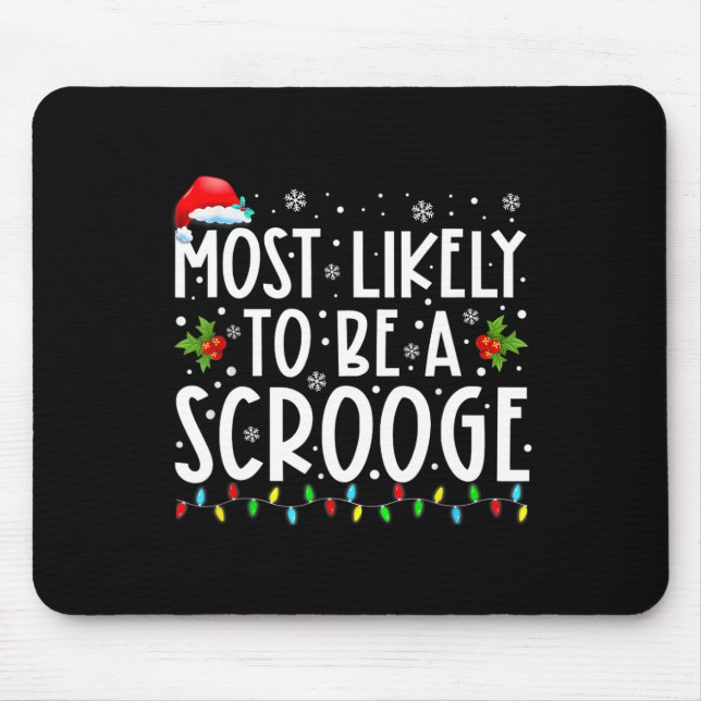 Am wahrscheinlichsten ist es, dass eine Scrooge Fu Mousepad (Vorne)