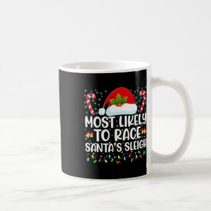 Am wahrscheinlichsten ist es, dass Santa's Sleigh- Kaffeetasse