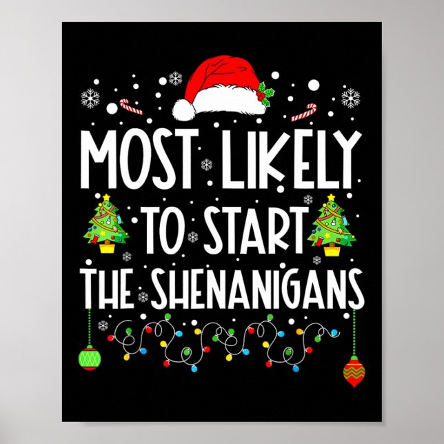 Am wahrscheinlichsten ist es, dass Shenanigans Wei Poster (Vorne)