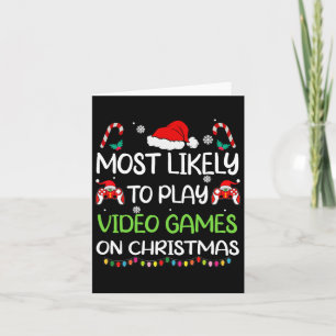 Am wahrscheinlichsten ist es, dass Weihnachts-Game Karte