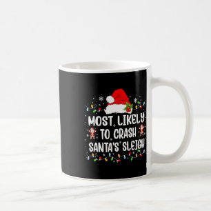 Am wahrscheinlichsten ist es, dass Weihnachts Slei Kaffeetasse