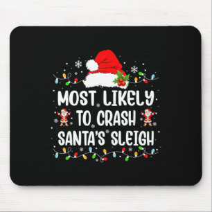 Am wahrscheinlichsten ist es, dass Weihnachts Slei Mousepad