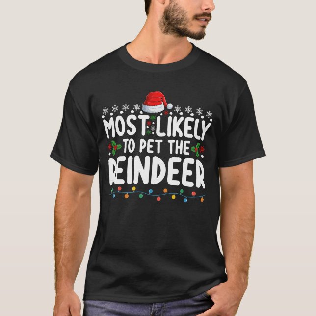 Am wahrscheinlichsten ist es, den Weihnachtsfeiert T-Shirt (Vorderseite)