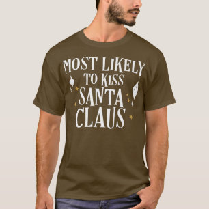 Am wahrscheinlichsten ist es, den Weihnachtsmann z T-Shirt