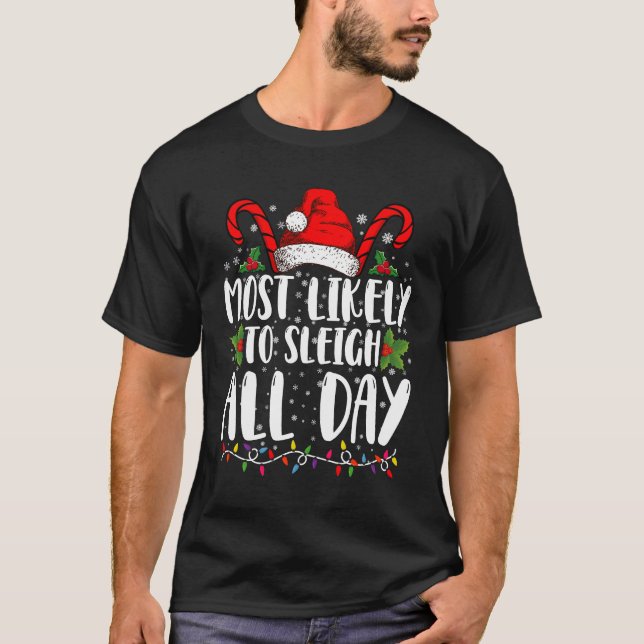 Am wahrscheinlichsten ist es, die ganze Weihnachts T-Shirt (Vorderseite)
