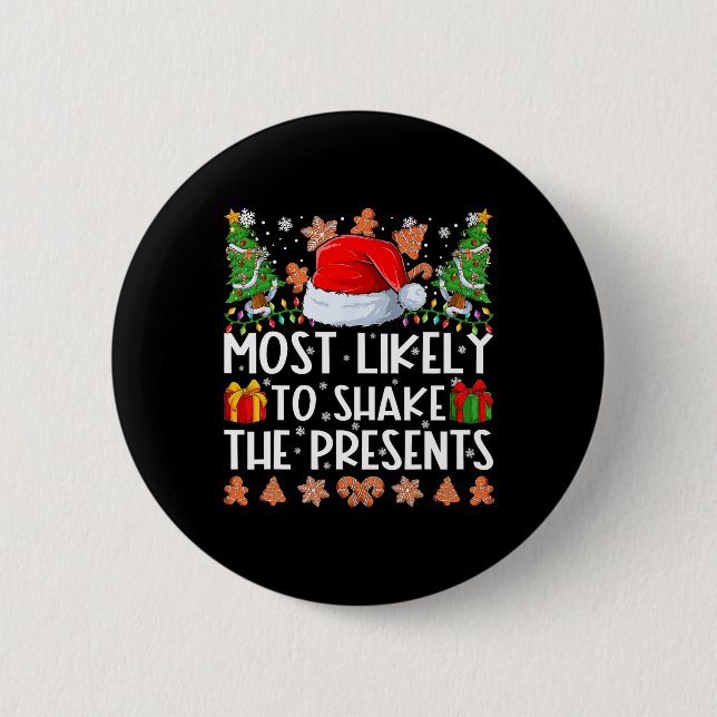 Am wahrscheinlichsten ist es, die Weihnachten der  Button (Vorderseite)