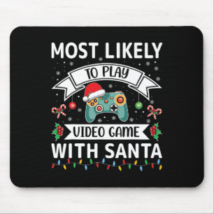 Am wahrscheinlichsten ist es, mit dem Weihnachtsma Mousepad
