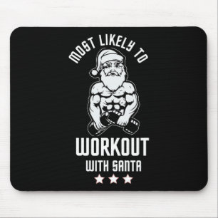 Am wahrscheinlichsten ist es, mit Weihnachtsfamili Mousepad